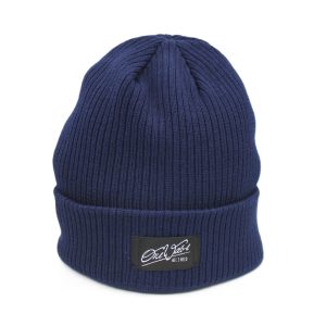 One Wave Beanie - Classic Beach Ocean Blue, klassische Beanie aus 100% Bio-Baumwolle. Organic Cotton.