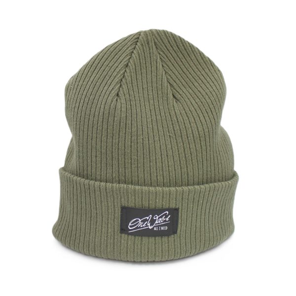 One Wave Beanie - Classic Beach Sea Green, klassische Beanie aus 100% Bio-Baumwolle. Organic Cotton.