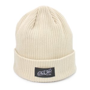 One Wave Beanie - Classic Beach Beige, klassische Beanie aus 100% Bio-Baumwolle. Organic Cotton.