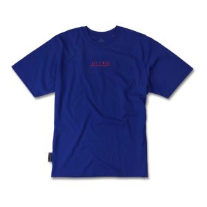 One Wave Shirt - WaterRat Deep Blue, oversized geschnittenes Heavy Wight T-Shirt aus 100% Bio-Baumwolle. Schwere Qualität.