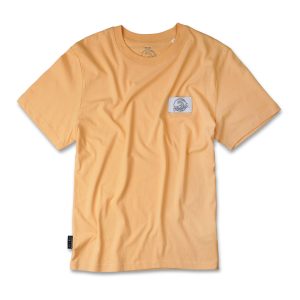 One Wave Shirt - Beach Tee Deep Sun, lässig geschnittenes T-Shirt aus 100% Bio-Baumwolle.